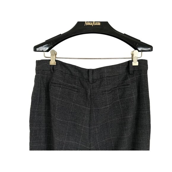 Brooks Brothers Saxon Wool Trousers Strait Cut Pants Gray Size 10 - Picture 4 of 7